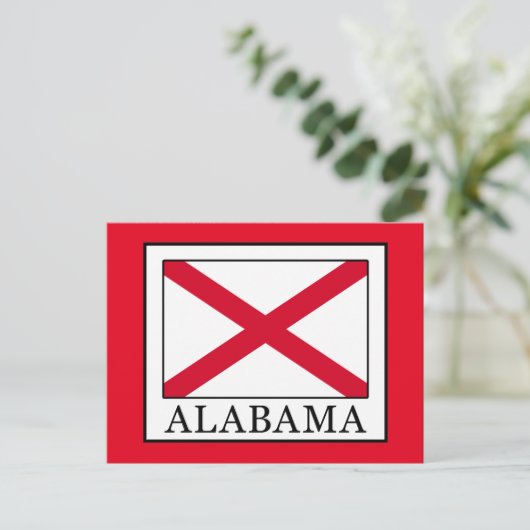 Alabama Briefkaart (Staand voorkant)
