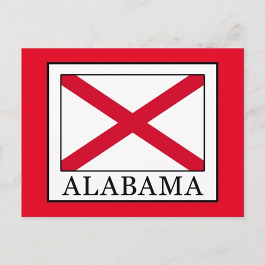 Alabama Briefkaart (Voorkant)