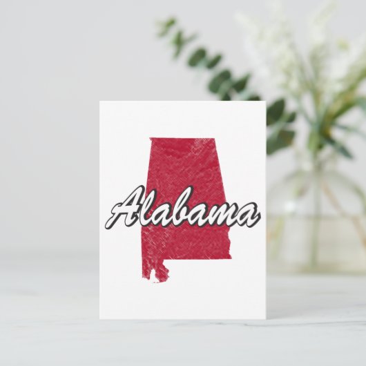 Alabama Briefkaart (Staand voorkant)