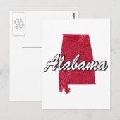 Alabama Briefkaart (Voorkant / Achterkant)
