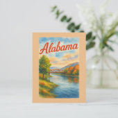 Alabama Briefkaart (Staand voorkant)