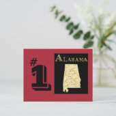 ALABAMA BRIEFKAART (Staand voorkant)