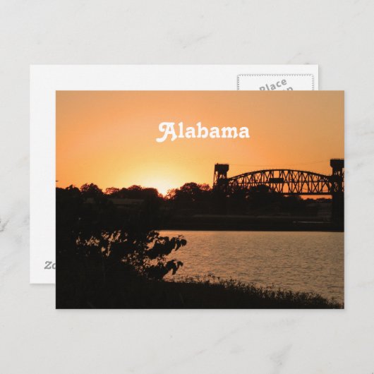 Alabama Briefkaart (Voorkant / Achterkant)