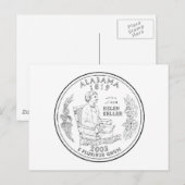 Alabama Briefkaart (Voorkant / Achterkant)