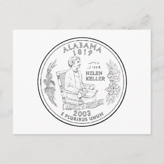 Alabama Briefkaart (Voorkant)