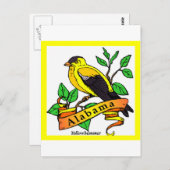 alabama briefkaart (Voorkant / Achterkant)