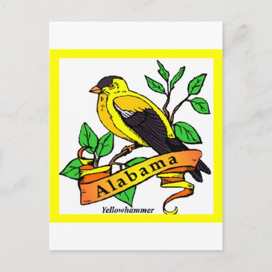 alabama briefkaart (Voorkant)