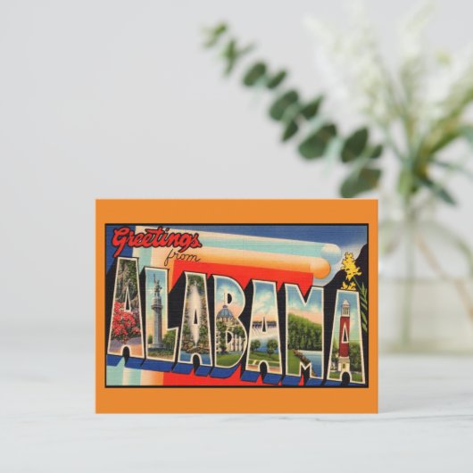 Alabama Briefkaart (Staand voorkant)