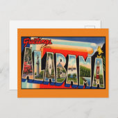 Alabama Briefkaart (Voorkant / Achterkant)