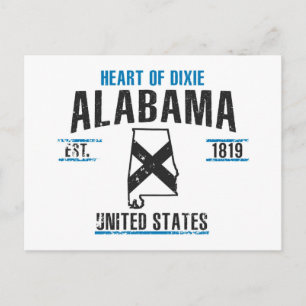Alabama Briefkaart