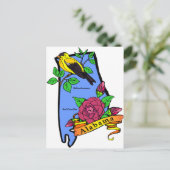 alabama briefkaart (Staand voorkant)