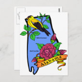 alabama briefkaart (Voorkant / Achterkant)