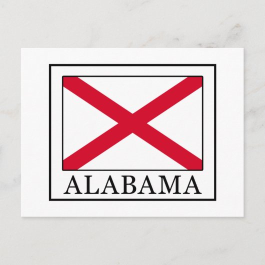Alabama Briefkaart (Voorkant)