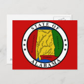 ALABAMA BRIEFKAART (Voorkant / Achterkant)