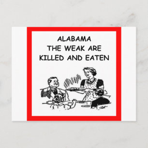ALABAMA BRIEFKAART