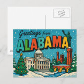 ALABAMA-Briefkaart Briefkaart (Voorkant / Achterkant)