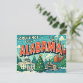 ALABAMA-Briefkaart Briefkaart (Staand voorkant)