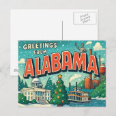 ALABAMA-Briefkaart Briefkaart (Voorkant / Achterkant)