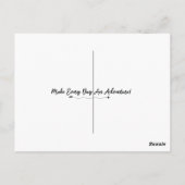 Alabama Briefkaart - Waterverf Design (Achterkant)