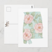 Alabama Camelia's Briefkaart (Voorkant / Achterkant)