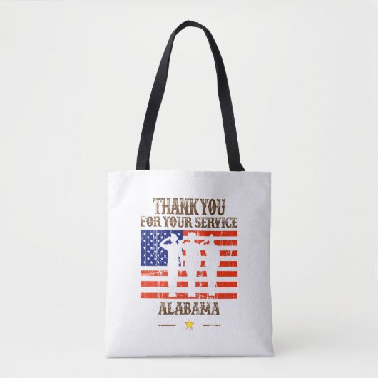 Alabama Canvas tassen (Voorkant)