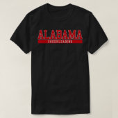 Alabama Cheerleading T-shirt (Design voorkant)