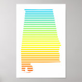alabama chill fade poster (Voorkant)