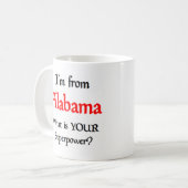 alabama coffee mug koffiemok (Voorkant links)