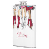 Alabama Dames Mode Cowboy Boots Petten Crimson Heupfles (Links)