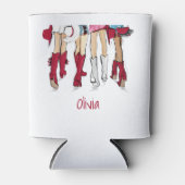 Alabama Dames Mode Cowboy Laarzen Petten Custom Blikjeskoeler (Voorkant)