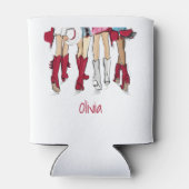 Alabama Dames Mode Cowboy Laarzen Petten Custom Blikjeskoeler (Achterkant)