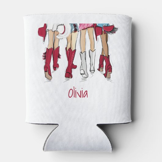 Alabama Dames Mode Cowboy Laarzen Petten Custom Blikjeskoeler (Achterkant)