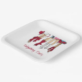 Alabama Dames Mode Cowboy Laarzen Tailgating Papieren Bordje (Gebogen)