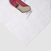 Alabama Dames Mode Crimson Cowboy Boots Petten Tissuepapier (Detail)