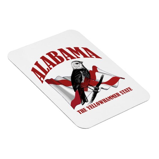 Alabama, de staat Yellowhammer Magneet (Rechterzijde)