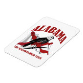 Alabama, de staat Yellowhammer Magneet (Linkerzijde)