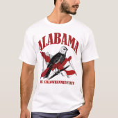 Alabama, de staat Yellowhammer T-shirt (Voorkant)