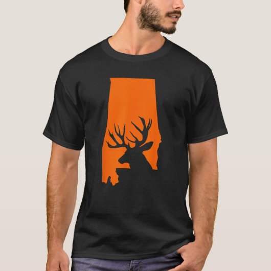 ALABAMA DEER T-SHIRT (Voorkant)