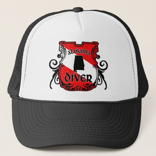Alabama Diver Trucker Pet (Voorkant)