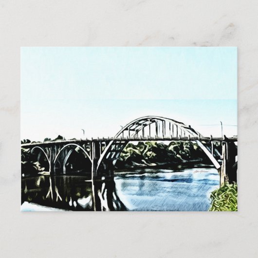 Alabama Edmund Pettus Bridge Briefkaart (Voorkant)