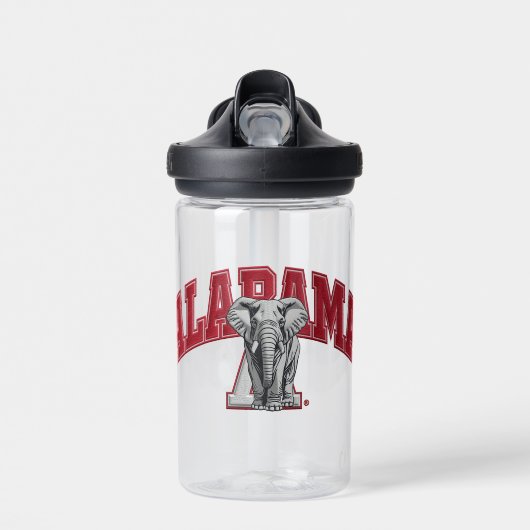 Alabama Elephant Sports Water Bottle | Durable Col Waterfles (Voorkant)
