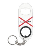 Alabama en Flag Kcn Mini Flessenopener (Voorkant)