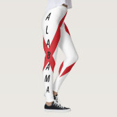 Alabama en Flag uitgeleend Leggings (Rechts)