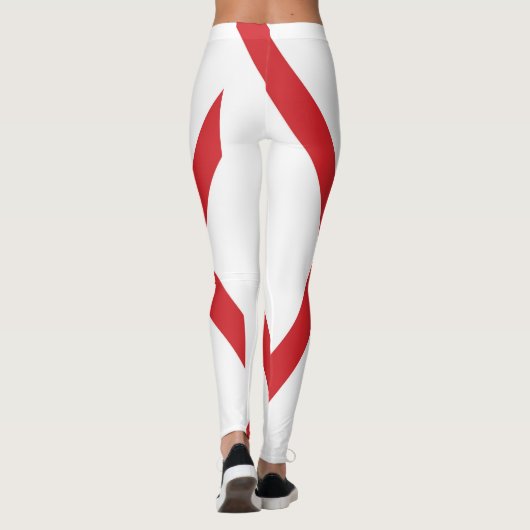 Alabama en Flag uitgeleend Leggings (Achterkant)