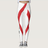 Alabama en Flag uitgeleend Leggings (Voorkant)