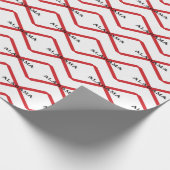 Alabama en Flag wpcn Cadeaupapier (Hoek)