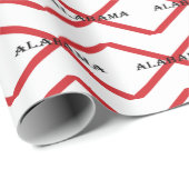 Alabama en Flag wpcn Cadeaupapier (Rol Hoek)