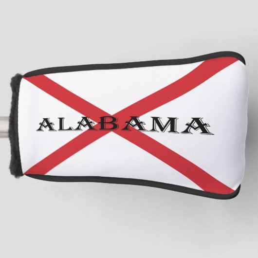 Alabama en het Vlag Pact Golfheadcover (Voorkant)