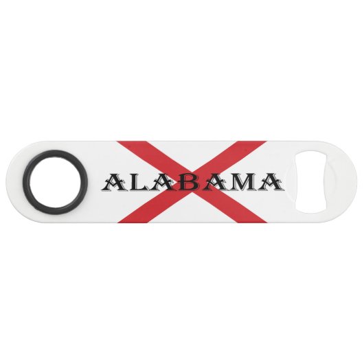Alabama en Vlag bot Speed Flessenopener (Voorkant (Horizontaal))