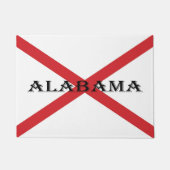 Alabama en vlag dmcnt deurmat (Voorkant)